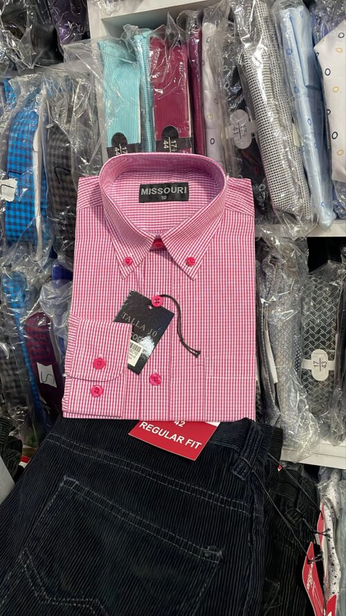 Camisa cuadrillé niño/ juvenil
